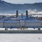 Kloster Einsiedeln im Winterkleid
