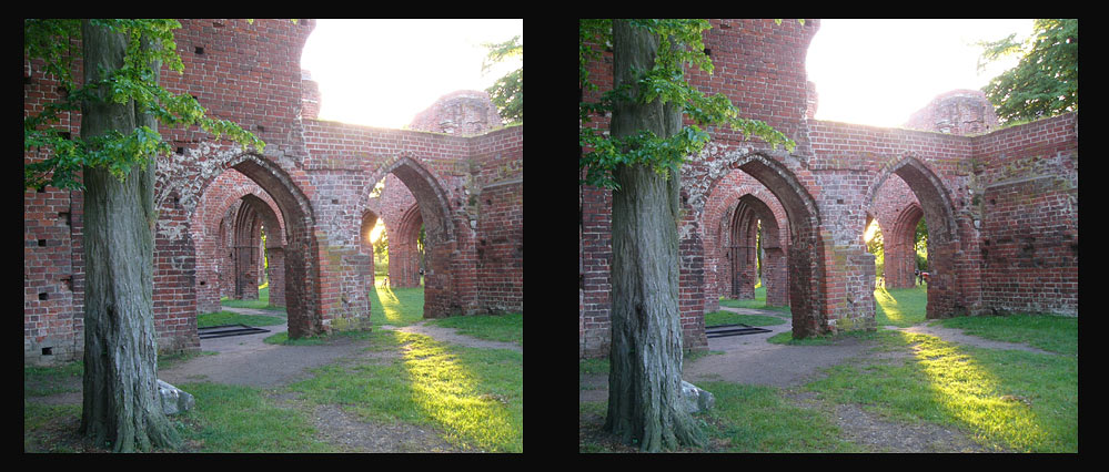 kloster eldena - vom kreuzgang zum kreuzblick;-)