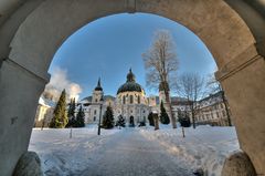 Kloster Ettal - im Schnee