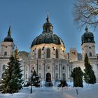 Kloster Ettal - im Schnee (HDR)