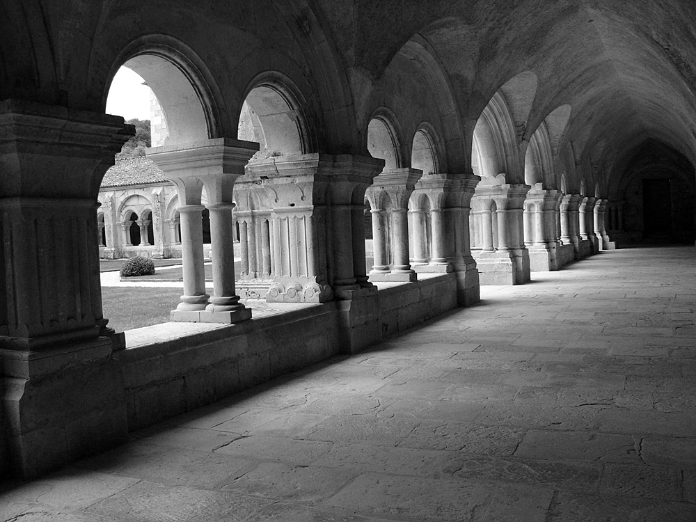 Kloster Fontenay - Kreuzgang