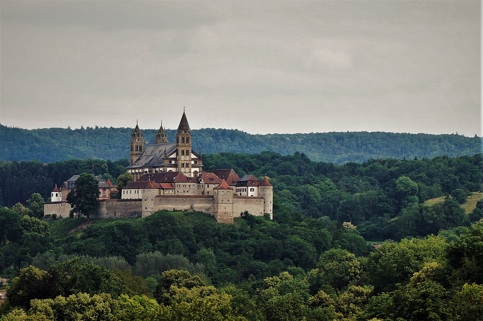 Kloster Großcomburg - wie dazumal ...