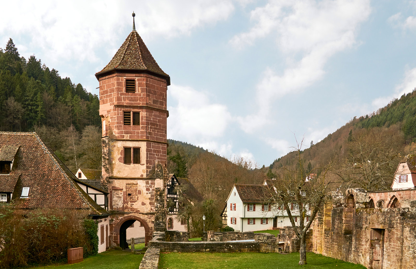 Kloster Hirsau ein klein wenig bearbeitet...