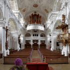 Kloster Holzen Allmannshofen Blick zur Orgel