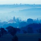 Kloster Hornbach in den frühen Morgenstunden