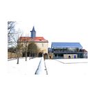 Kloster im Schnee