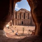 Kloster in Petra Jordanien