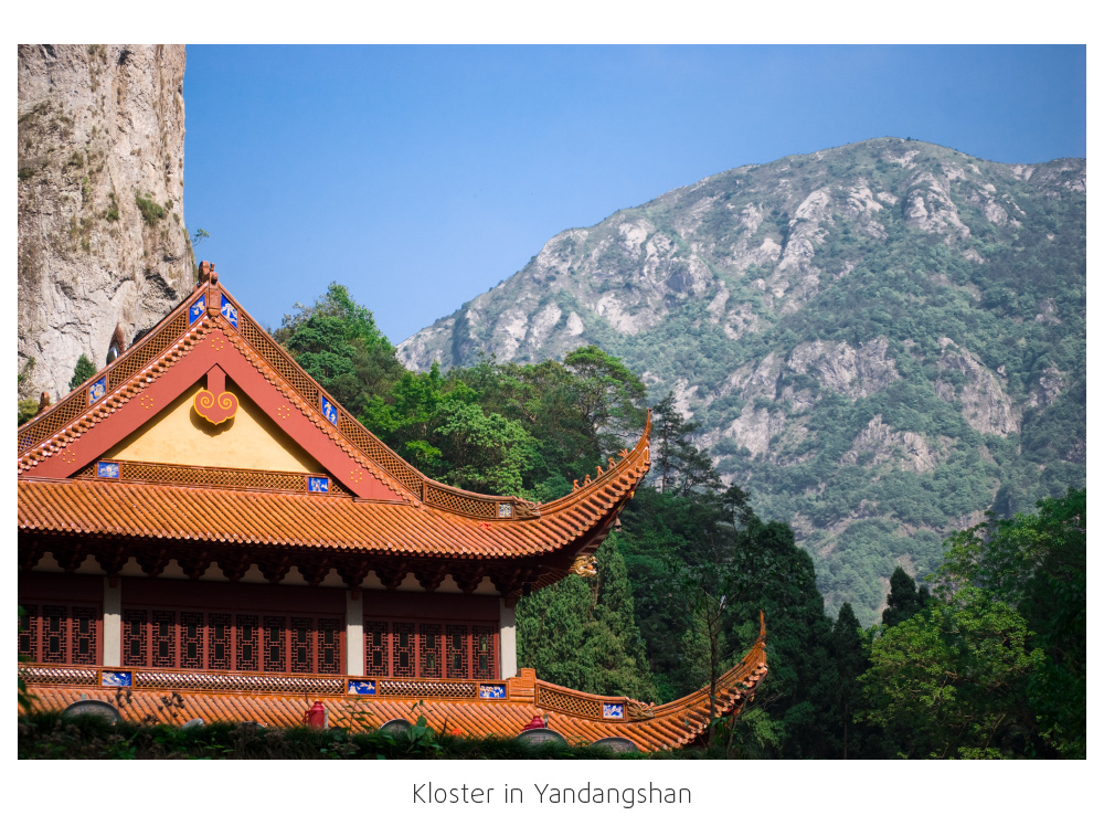 Kloster in Yandangshan