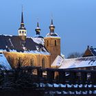 Kloster Kamp zur blauen Stunde