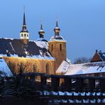 Kloster Kamp zur blauen Stunde