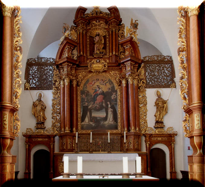 Kloster Kirchberg, Altar der Klosterkirche