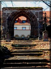 Kloster Kirchberg Friedhofstreppe