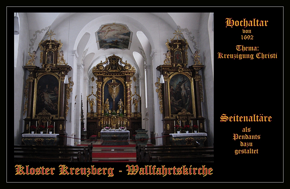 Kloster Kreuzberg / Wallfahrtskirche - Mal genauer hingeschaut 3