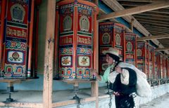 Kloster Labrang - Gebetsmühlen-Umgang