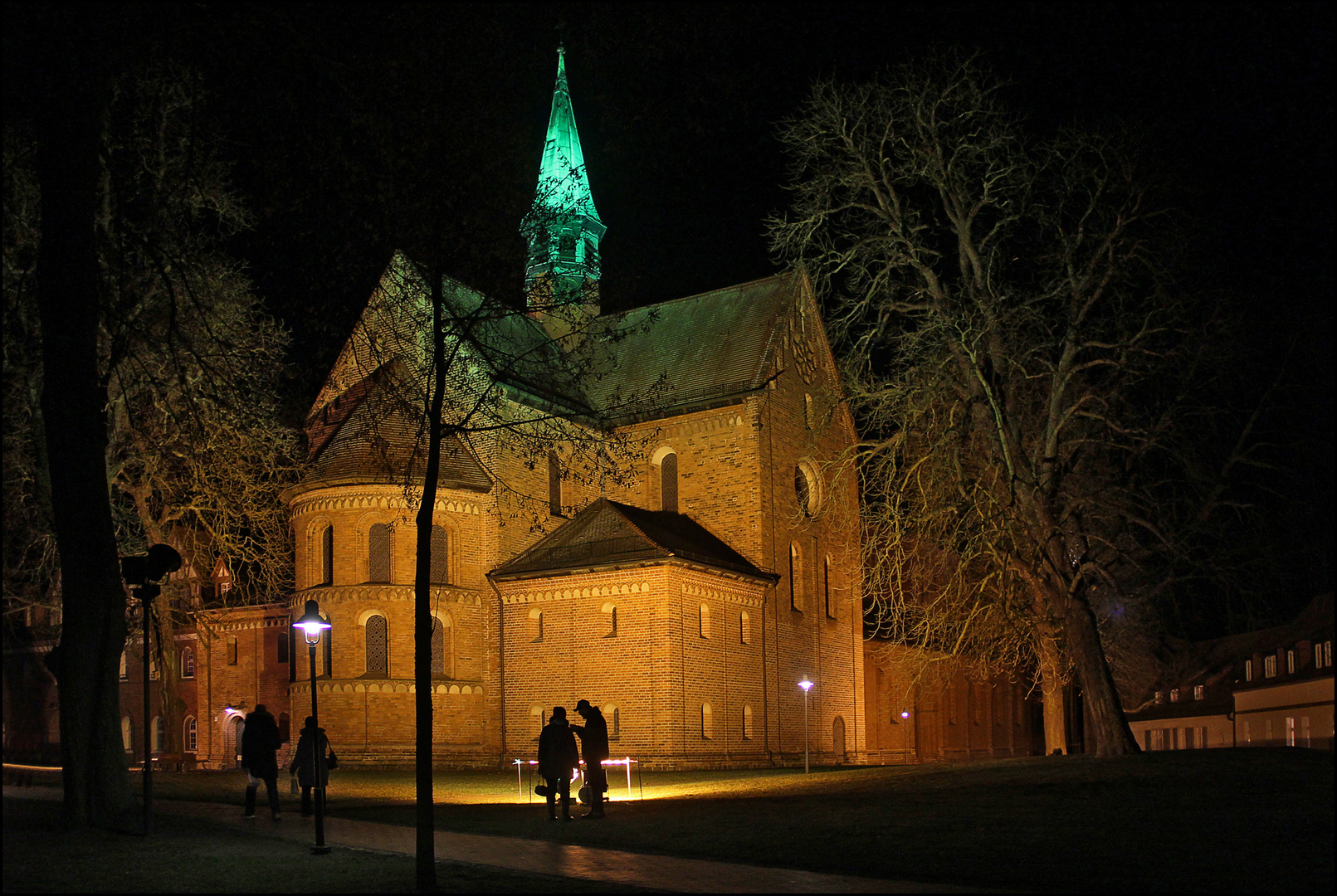 Kloster Lehnin Foto & Bild kloster, architektur, beleuchtet