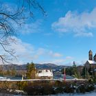 Kloster Maria Laach im Schnee