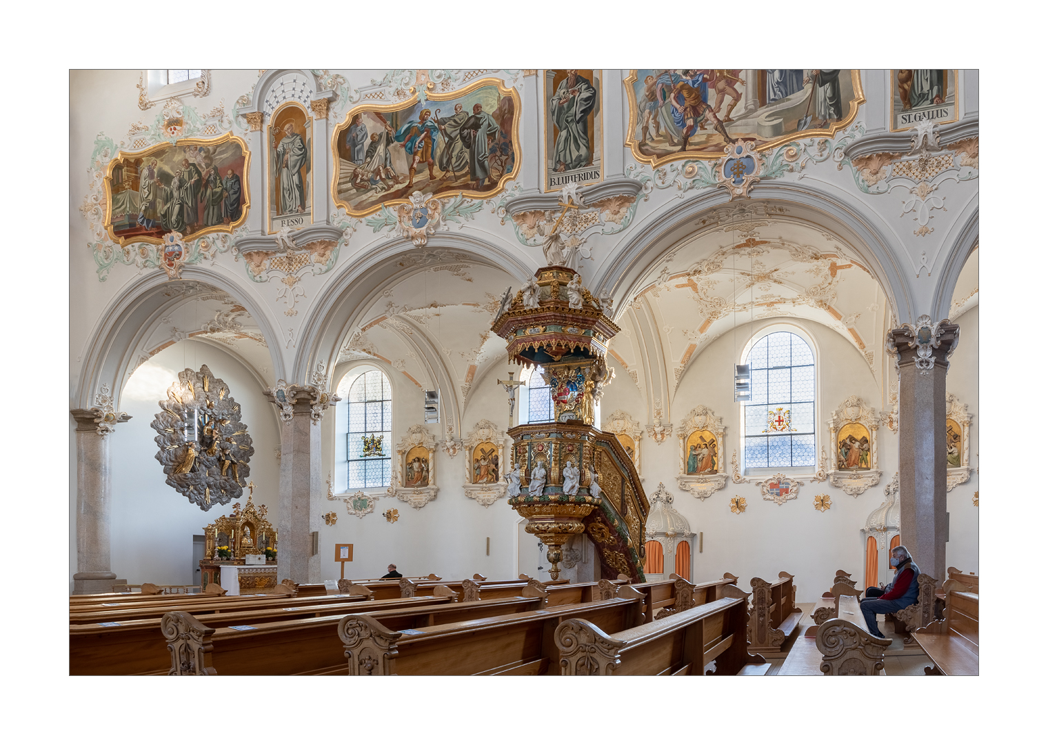 Kloster Mariastein - die Kanzel