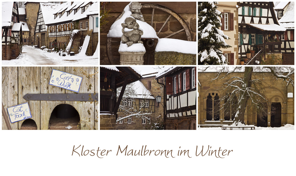 Kloster Maulbronn im Winter