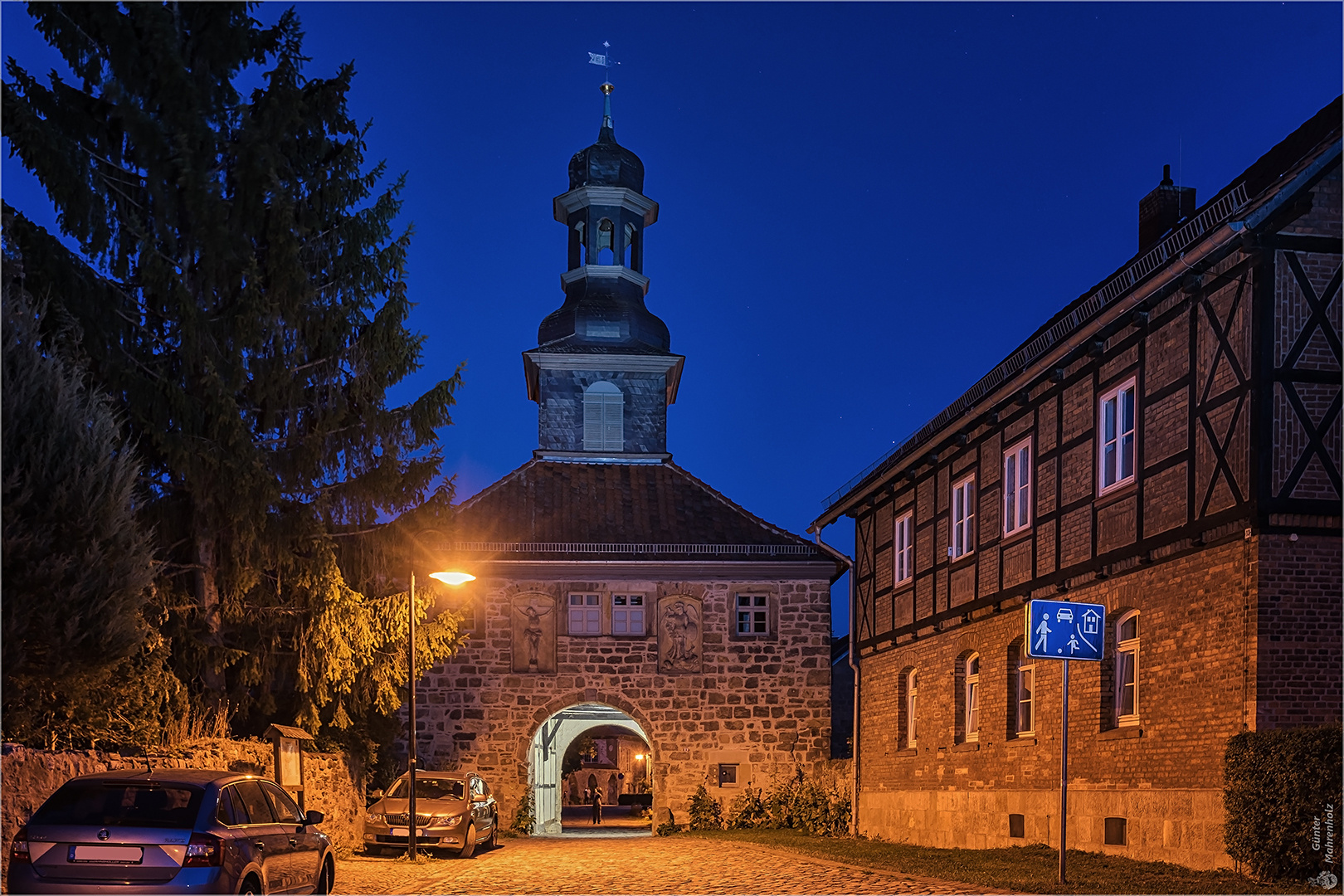 Kloster Michaelstein, Torhaus, Außenseite