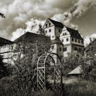 Kloster Mildenfurth im Monochrom 