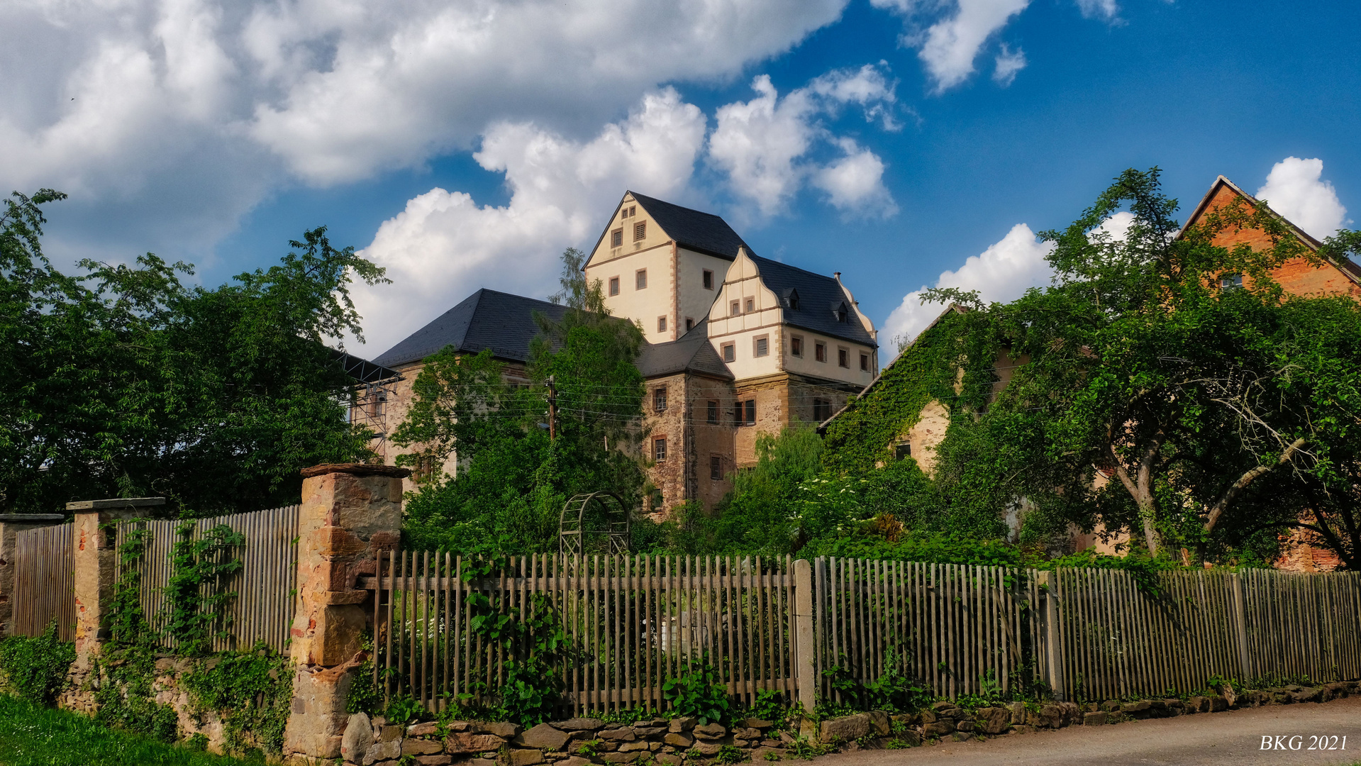 Kloster Mildenfurth im Sommerzauber 