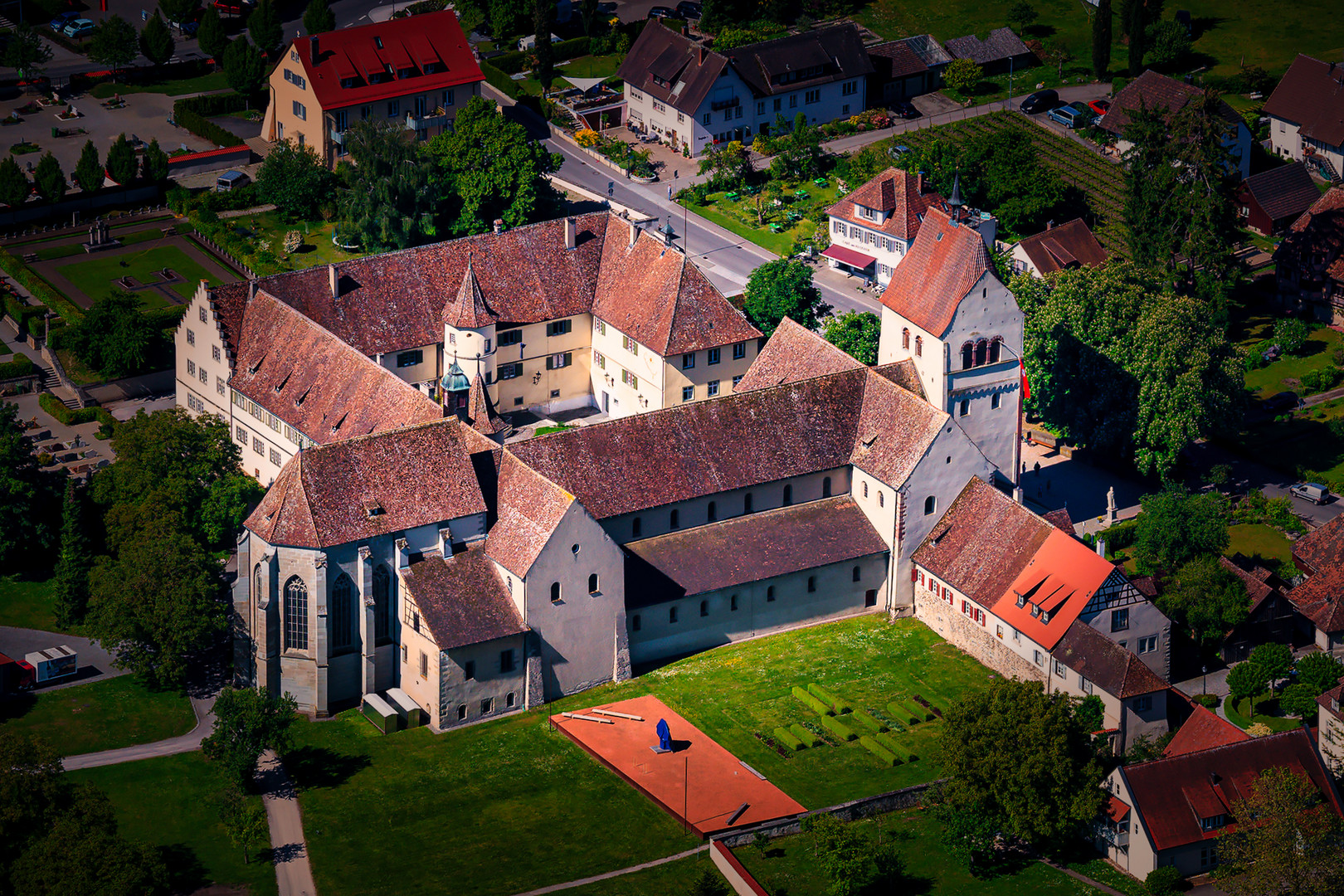 Kloster Mittelzell auf der Insel Reichenau 