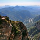 Kloster Montserrat - Blick ins Tal