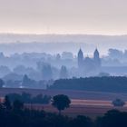 Kloster Münster Schwarzach im Morgennebel