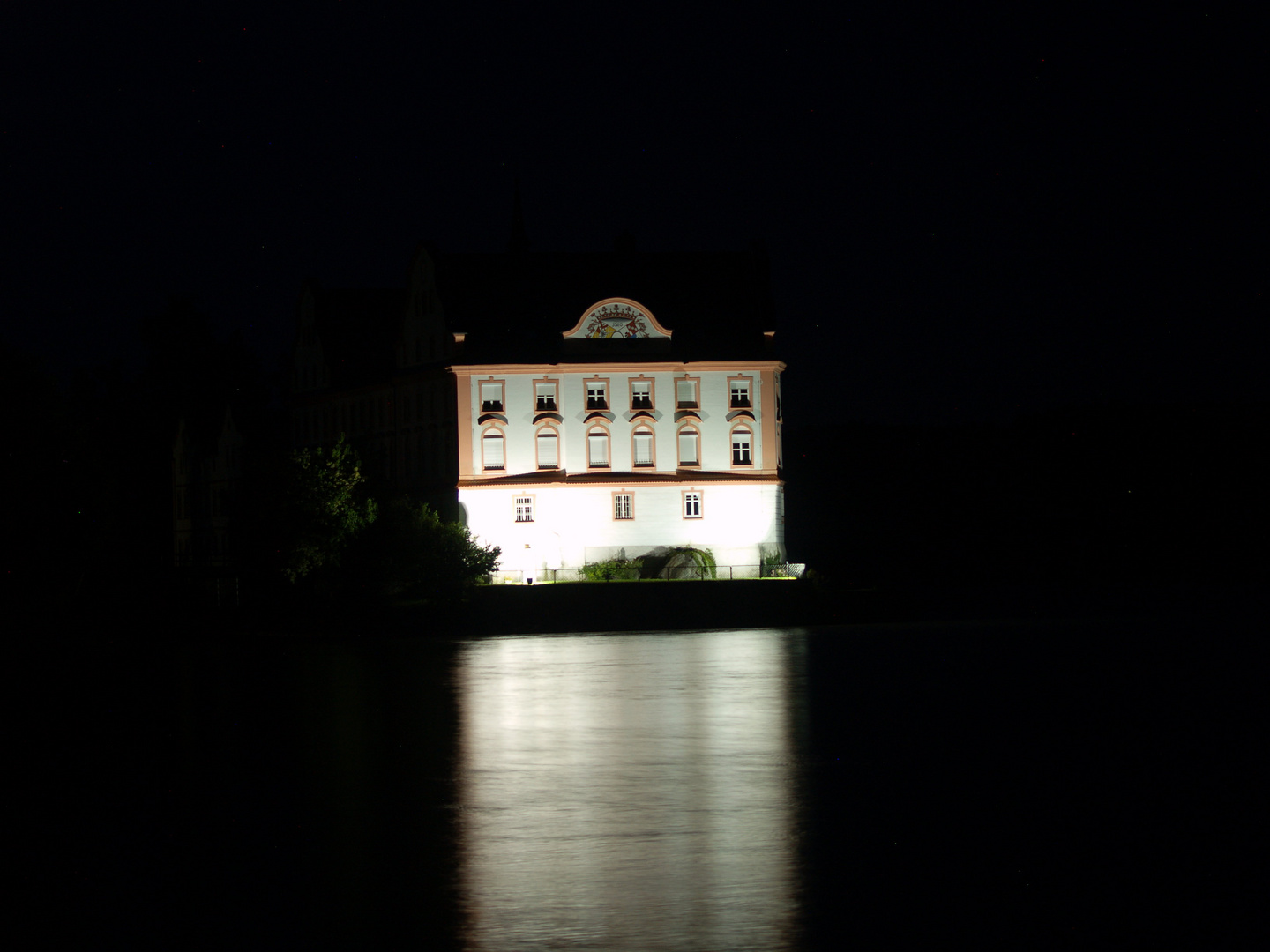 Kloster Neuhaus bei Nacht