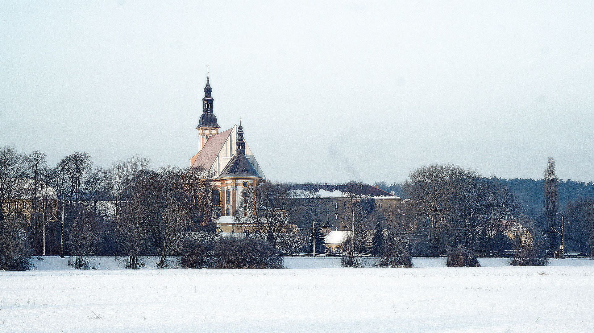 Kloster Neuzelle - ein Winterbild