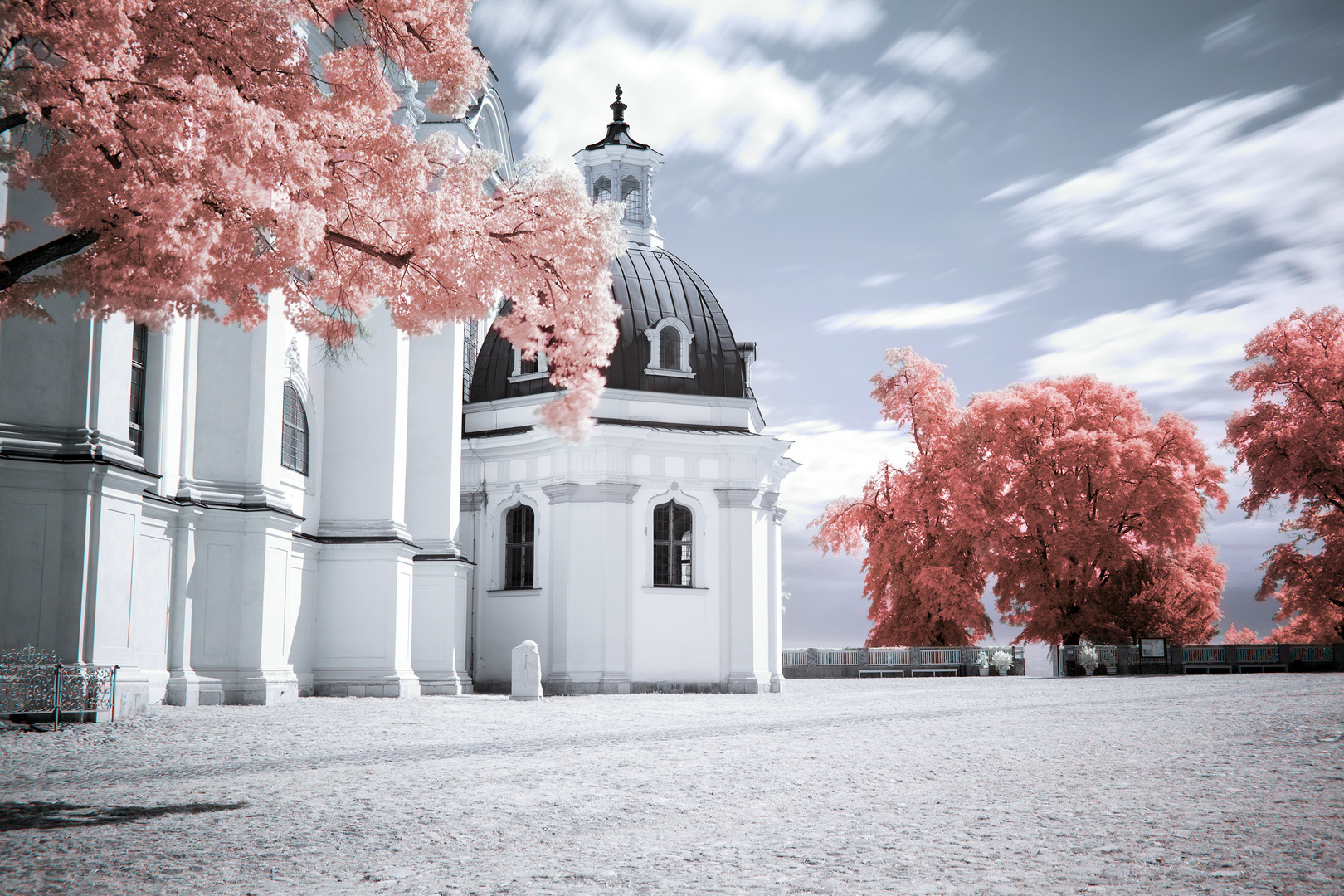 Kloster Neuzelle mit Infrarotfilter