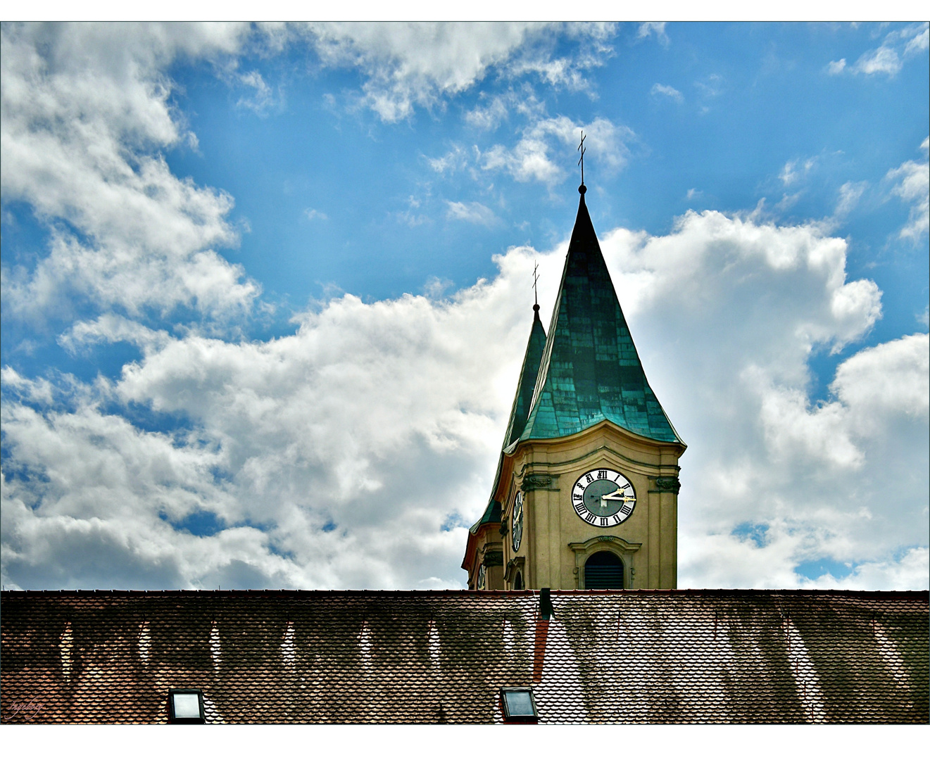 Kloster Niederaltaich in Sicht!