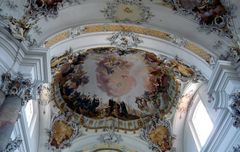 Kloster Ottobeuren: Deckenfresko in der Basilika St. Alexander und St. Theodor