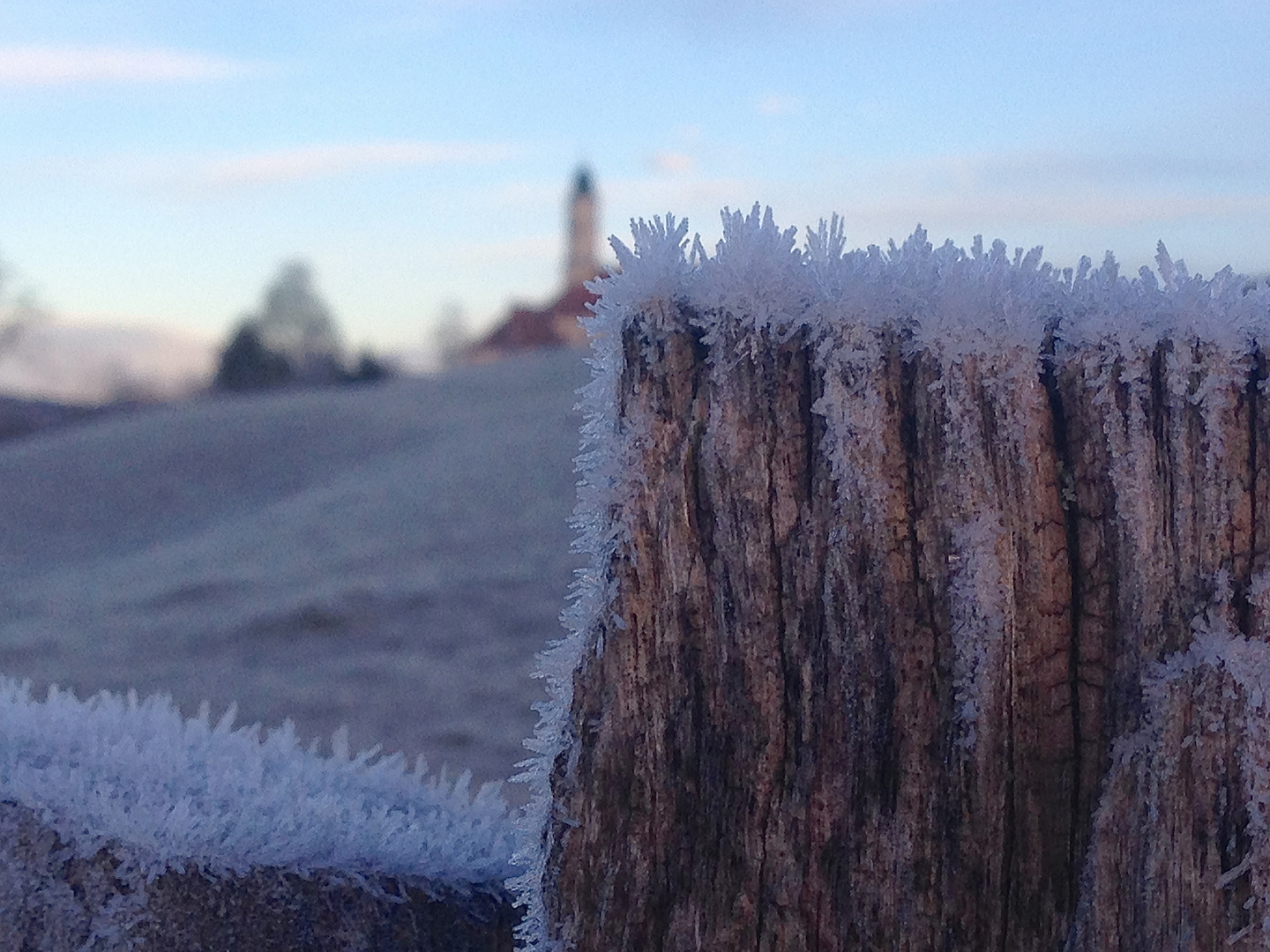 Kloster Reutberg Morgenfrost