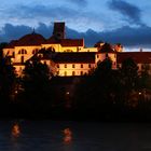 Kloster Sankt Mang in Füssen bei Nacht