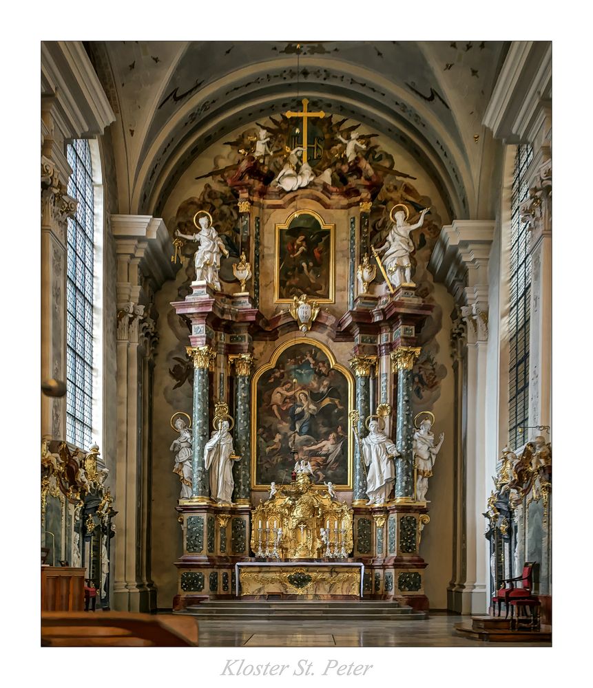 Kloster St Peter " Gott zu Gefallen..."