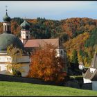 Kloster St. Trudpert im Herbst