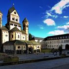 Kloster und Basilika  Maria  Laach....