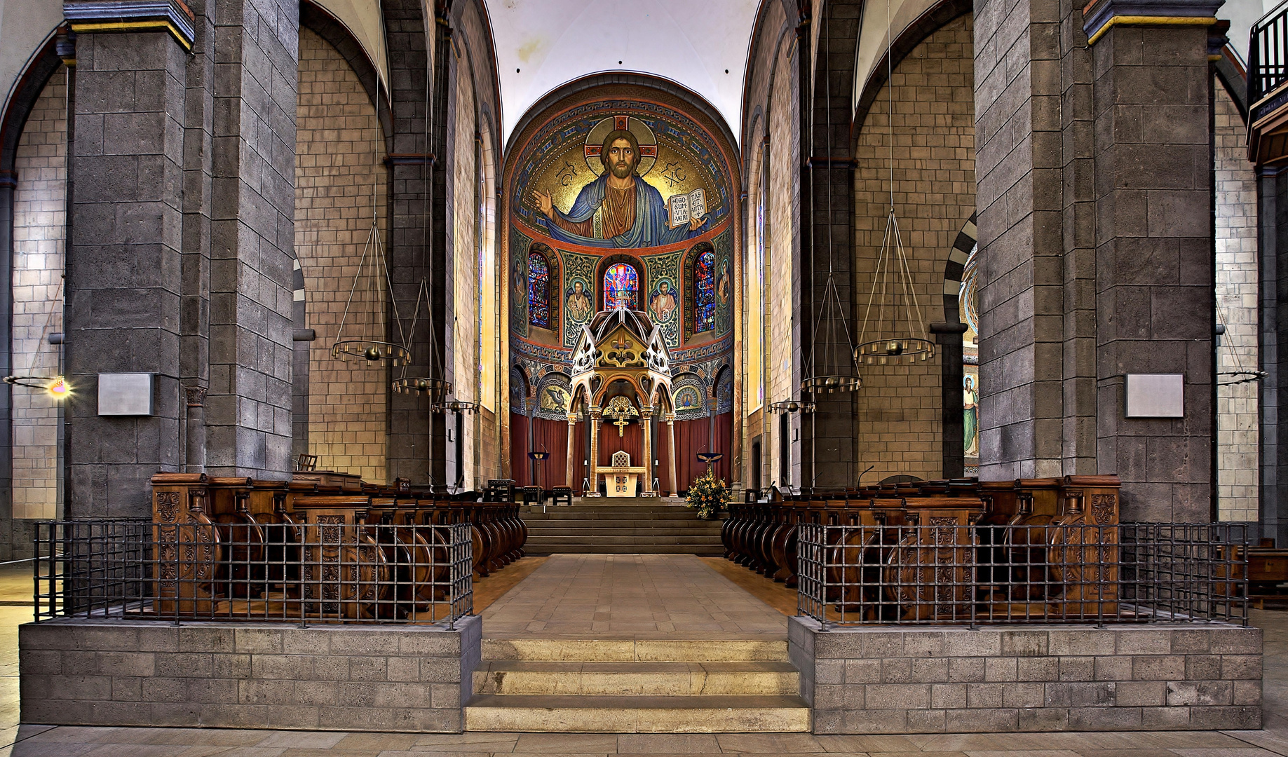 Kloster und Basilika  Maria Laach