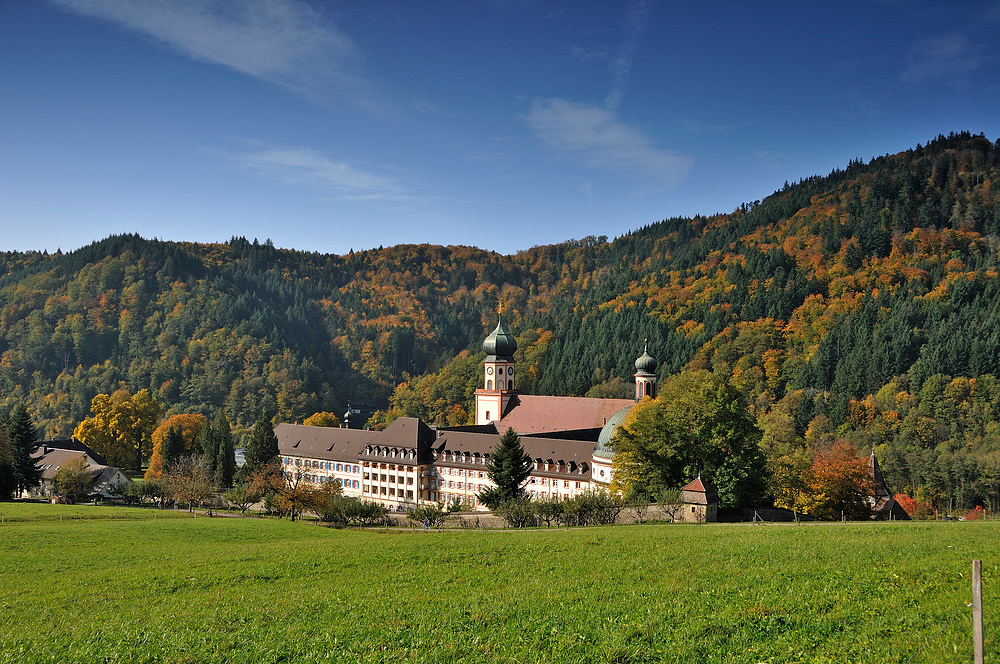 Kloster und Kirche von St. Trudpert im Münstertal Serie: Herbst Nr.a1