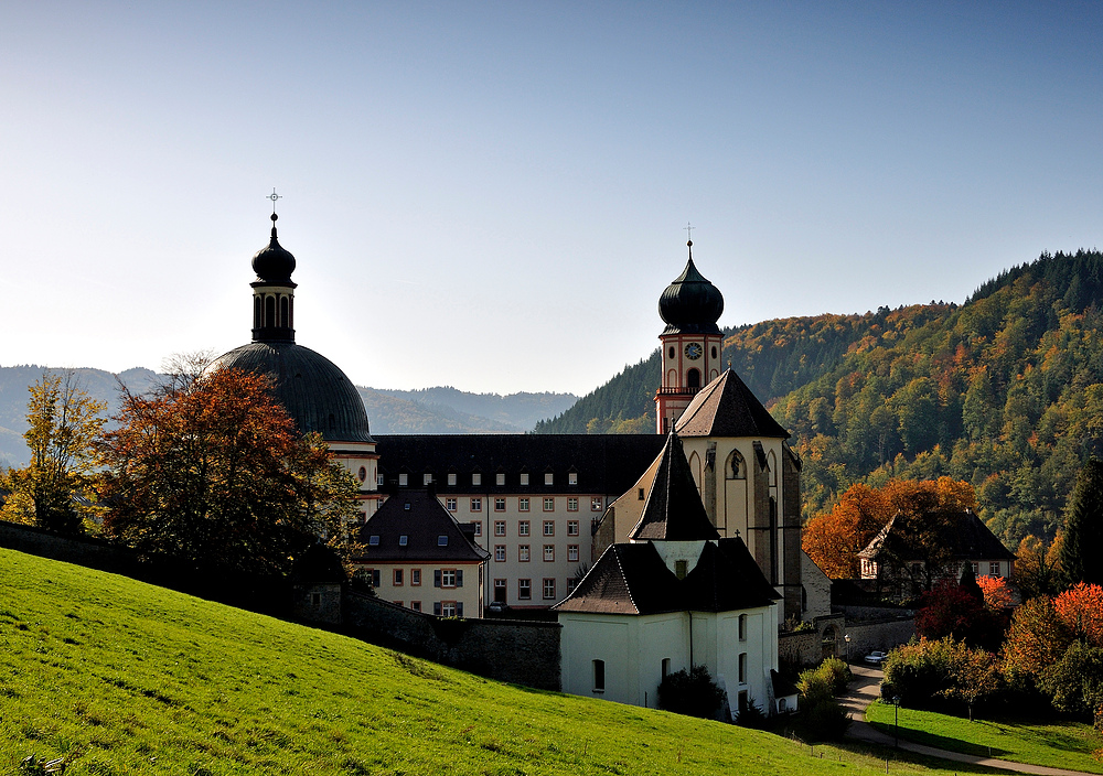 Kloster und Kirche von St. Trudpert im Münstertal Serie: Herbst Nr.a2