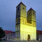 Kloster Veßra bei Nacht