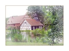 Kloster Veßra - Gemeindehaus Heckenreuth nit Mühlenteich