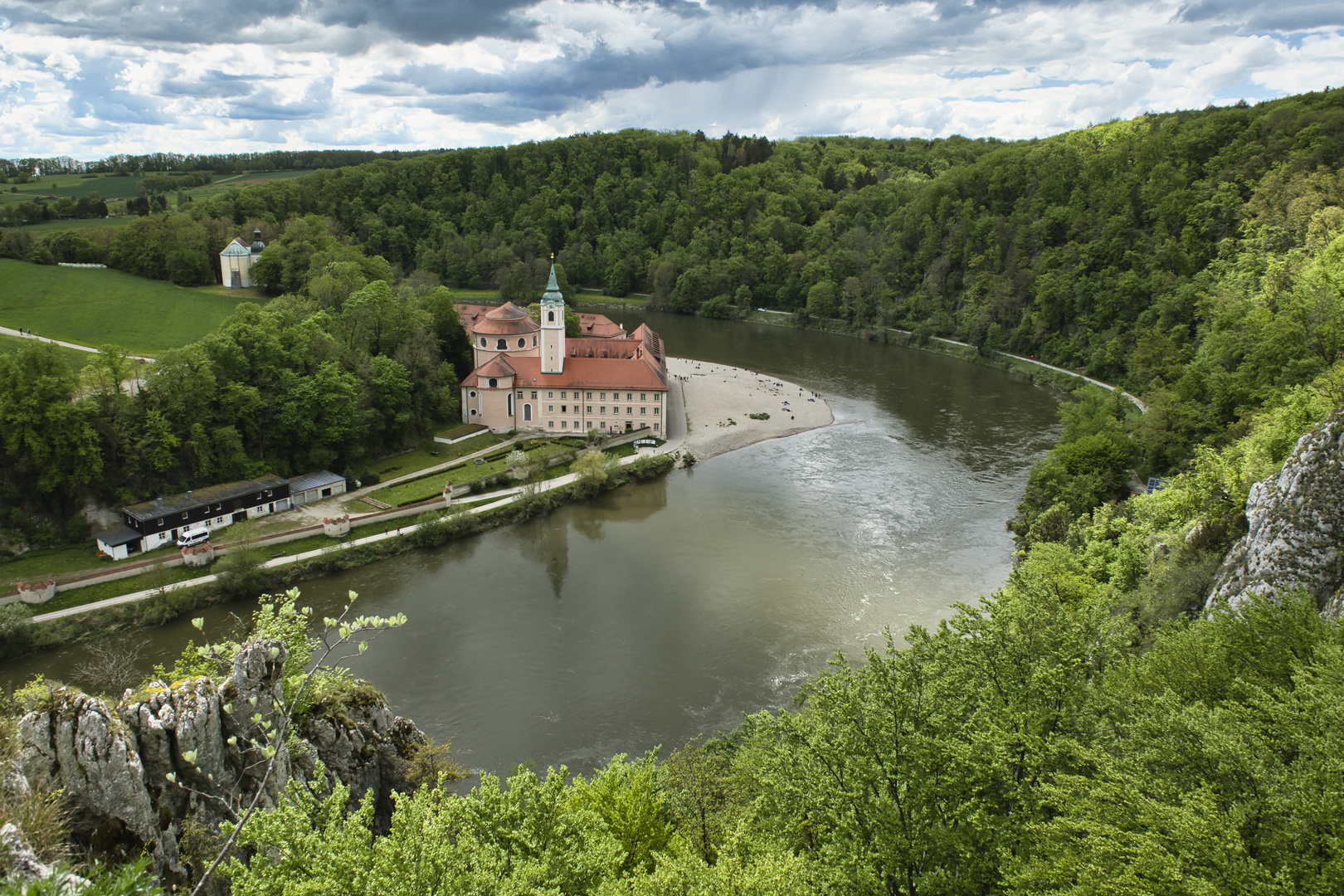 Kloster Weltenburg im Frühling