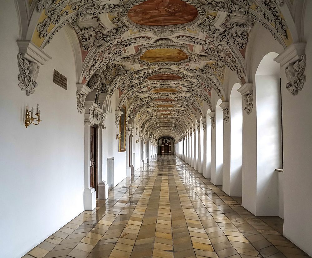 Kloster Wessobrunn, Wessobrunn (2) Foto & Bild architektur, klöster