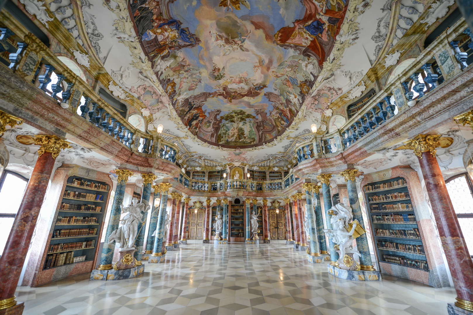 Kloster Wiblingen - Bibliothekssaal