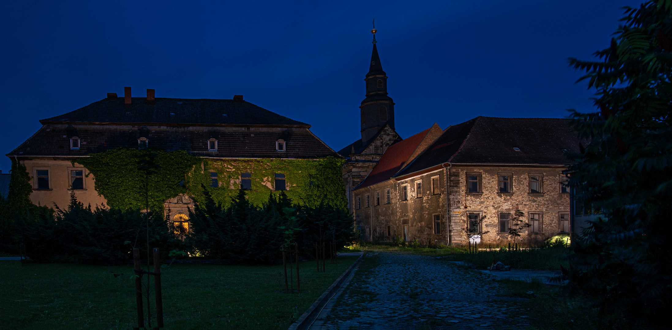 Klosteransicht mit Probstei und Pfarrkirche...