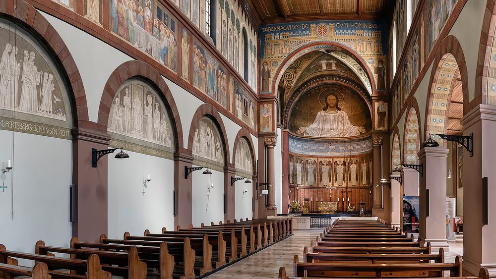 Klosterbasilika SANKT HILDEGARD in Rüdesheim am Rhein