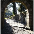 Klosterbezirk Eingang Wicklow Mountains