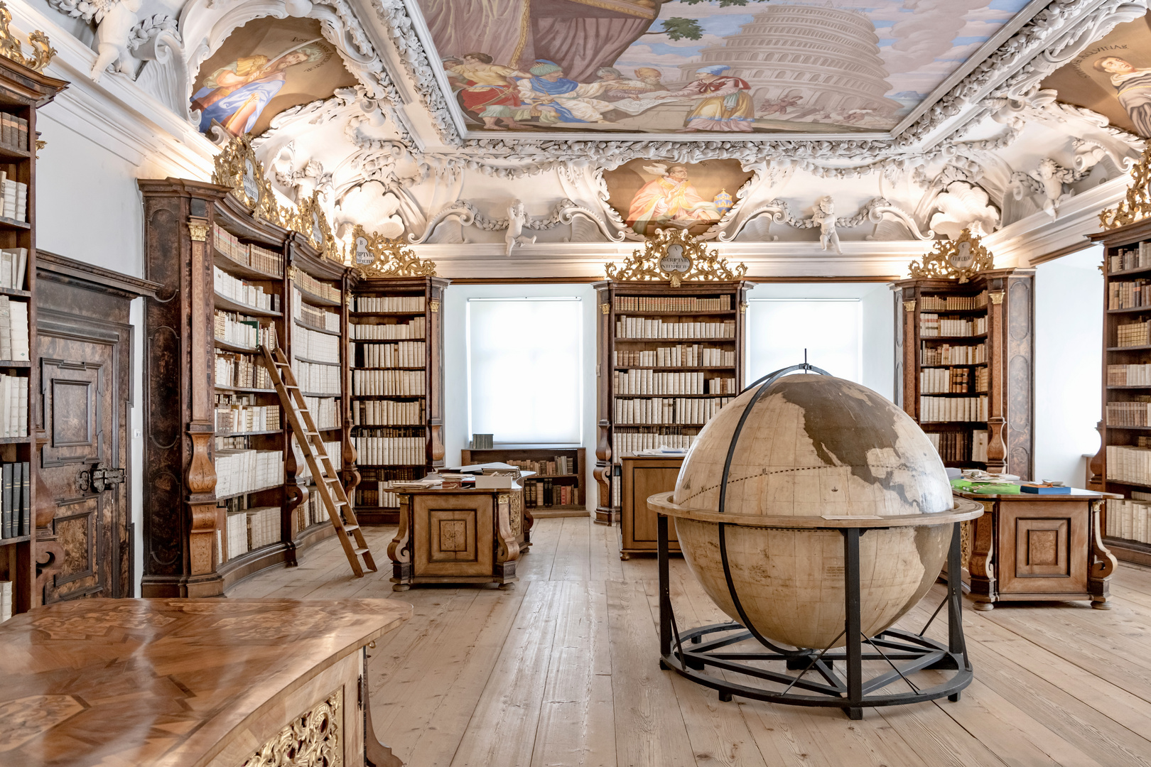 Klosterbibliothek im Stift Kremsmünster